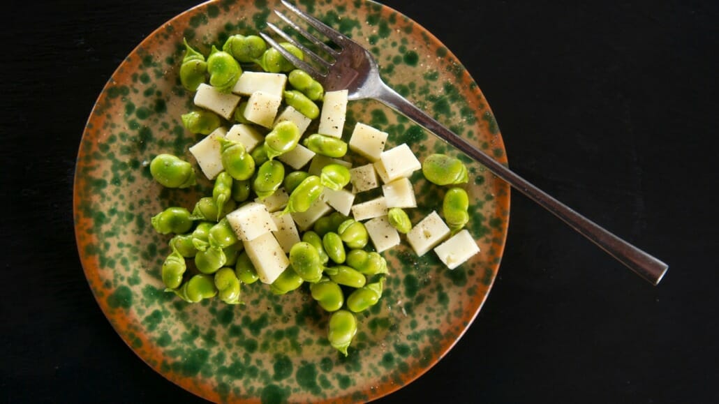 fave e pecorino