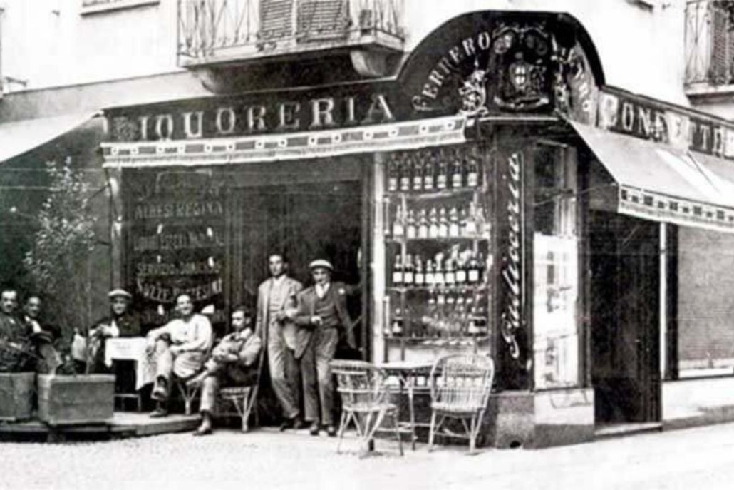vintage ferrero shop - storia della nutella
