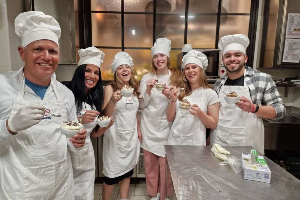 tiramisù class in rome - lezione di tiramisù