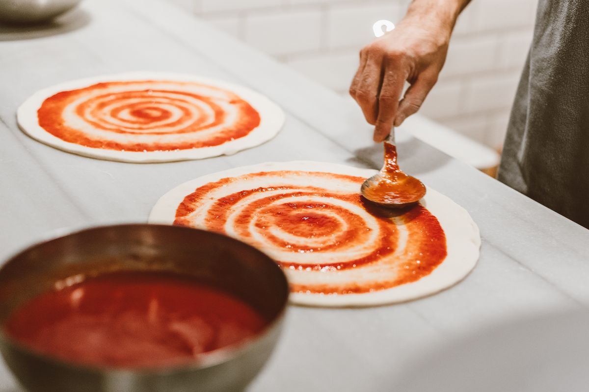 pizza tonda romana