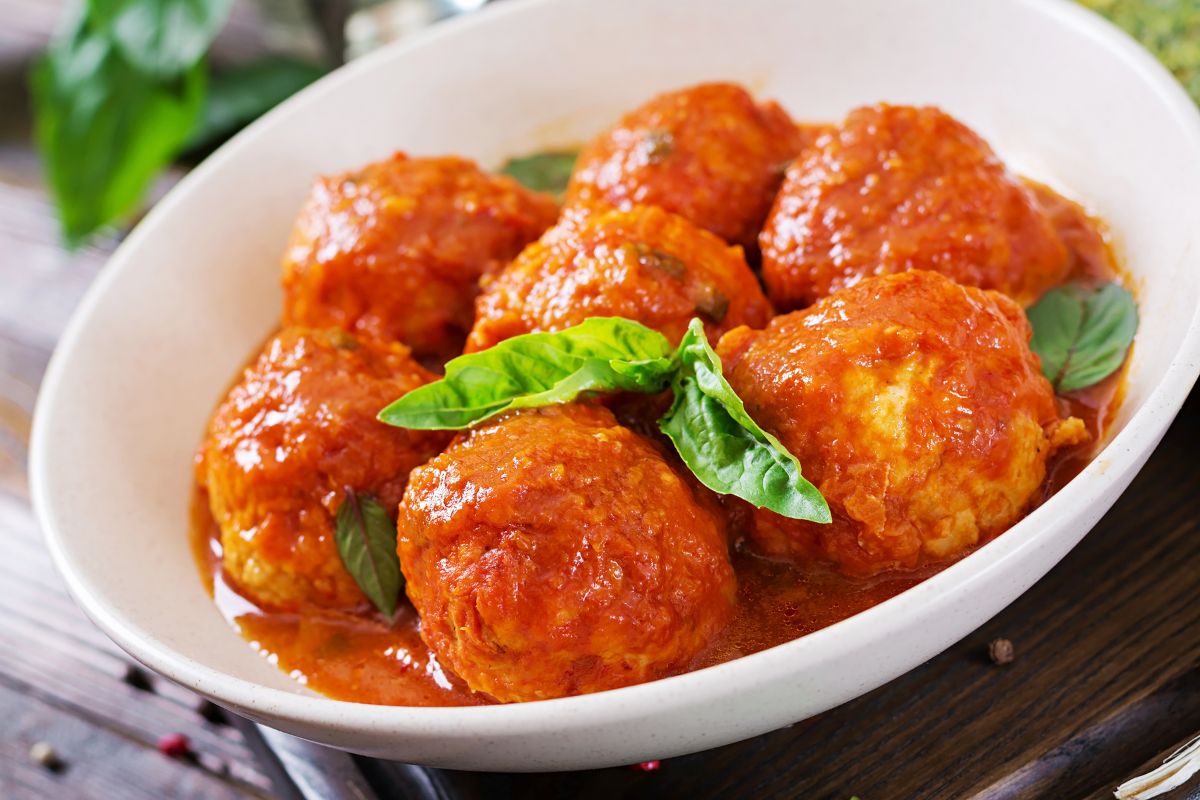 Polpette al sugo - Tomato sauce meatballs