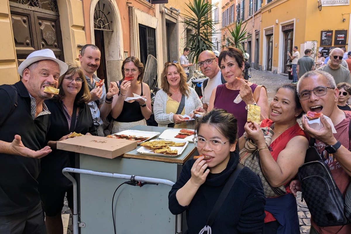 campo de fiori, jewish ghetto and trastevere food tour 2