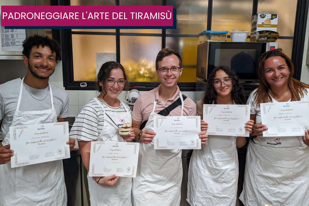 Amazing tiramisu and gelato cooking class 3