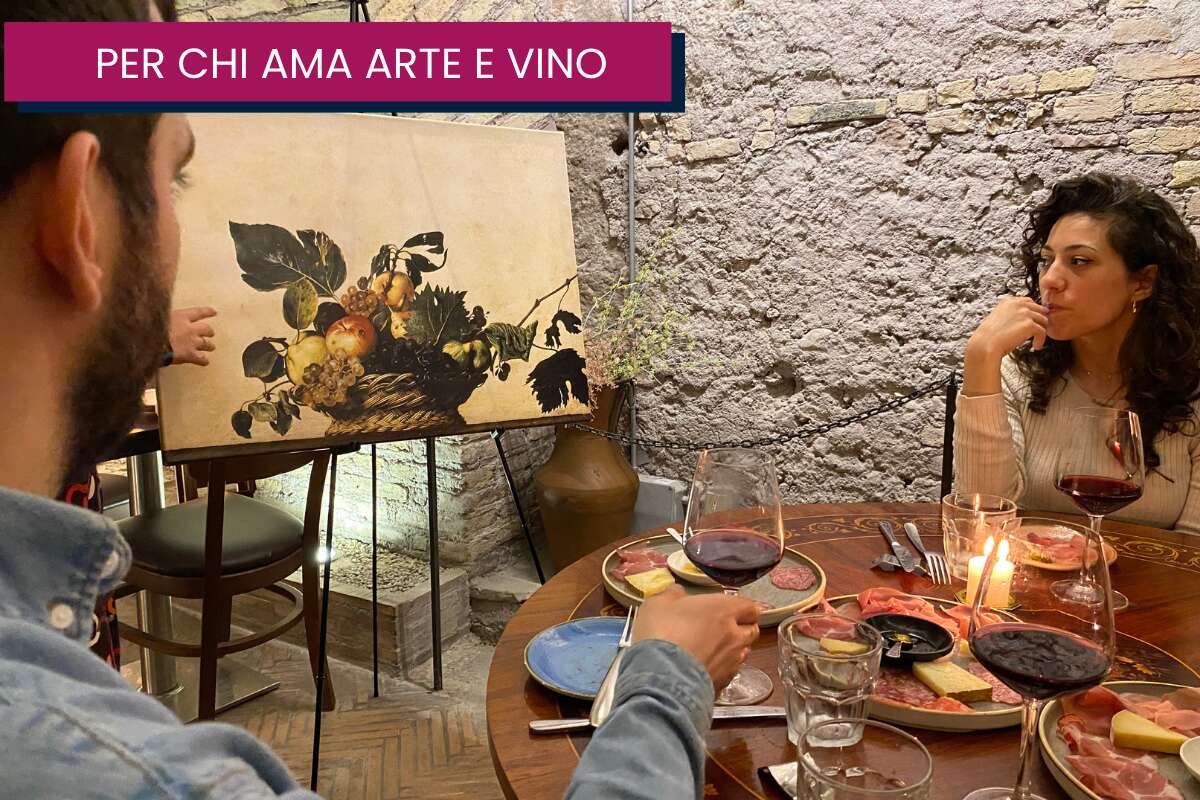 Caravaggio wine, art and food excperience 3