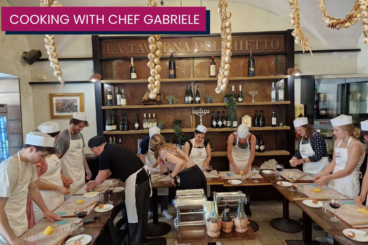 sunset cooking class in the jewish ghetto 2