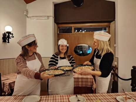 Corso di pizza romana a Trastevere