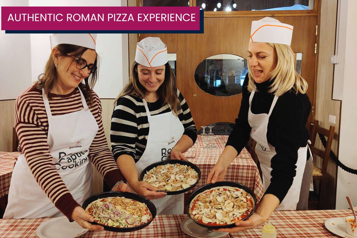 Authentic Roman Pizza Class in Trastevere