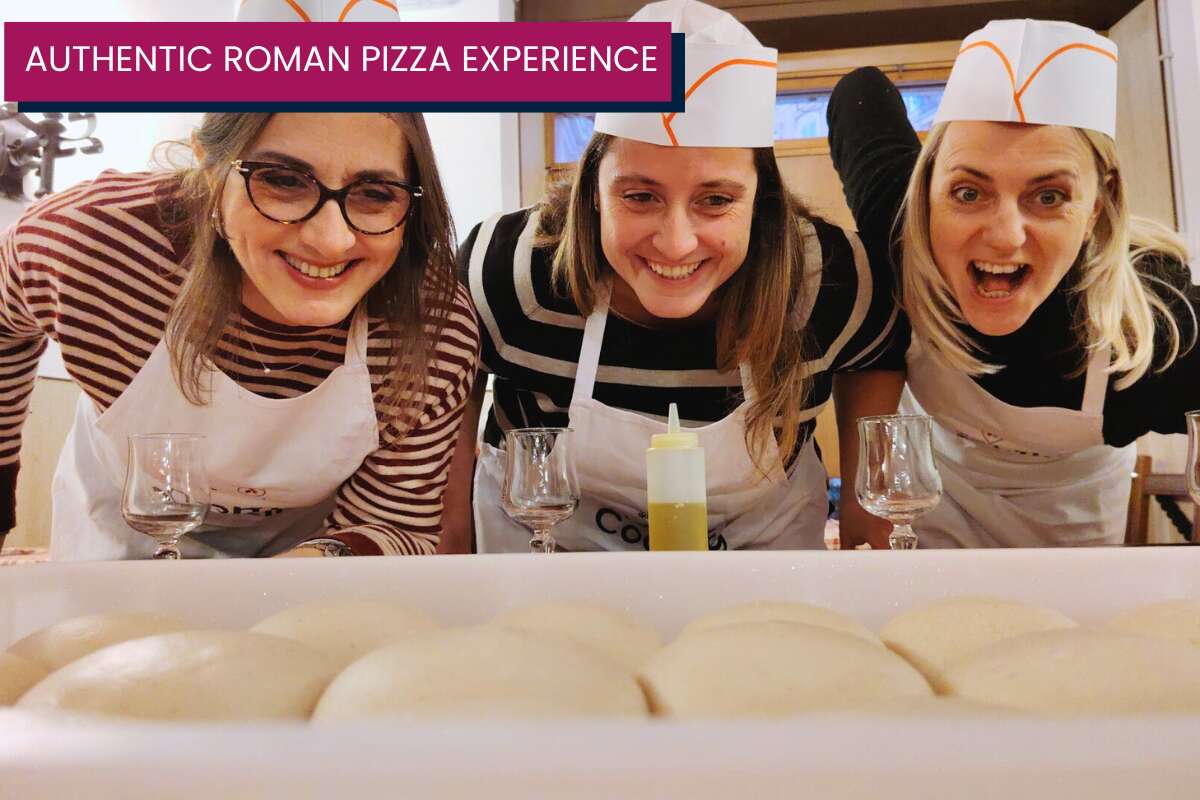 Authentic Roman Pizza Class in Trastevere