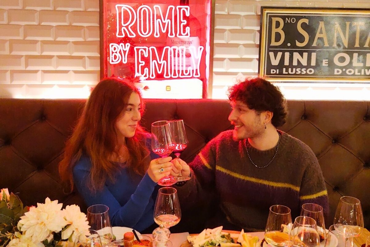emily in rome proposal proposta di matrimonio roma gourmetaly food tours