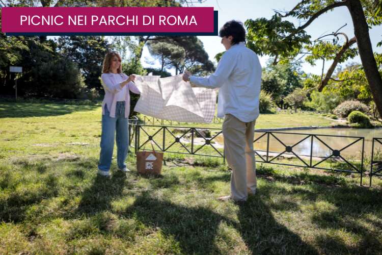 GOURMETALY PICNIC VILLA BORGHESE VILLA PAMPHILI