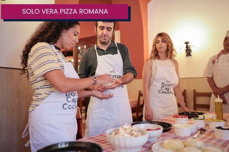 PIZZA ROMANA COOKING CLASS TRASTEVERE 3