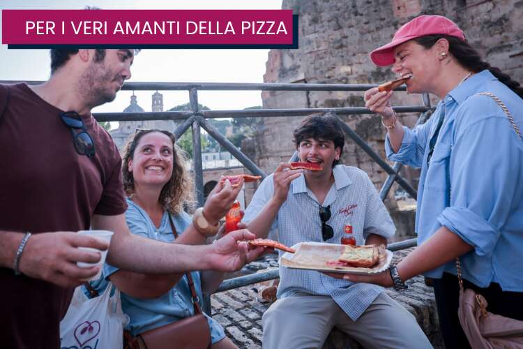 pizza tour in monti colosseo 3